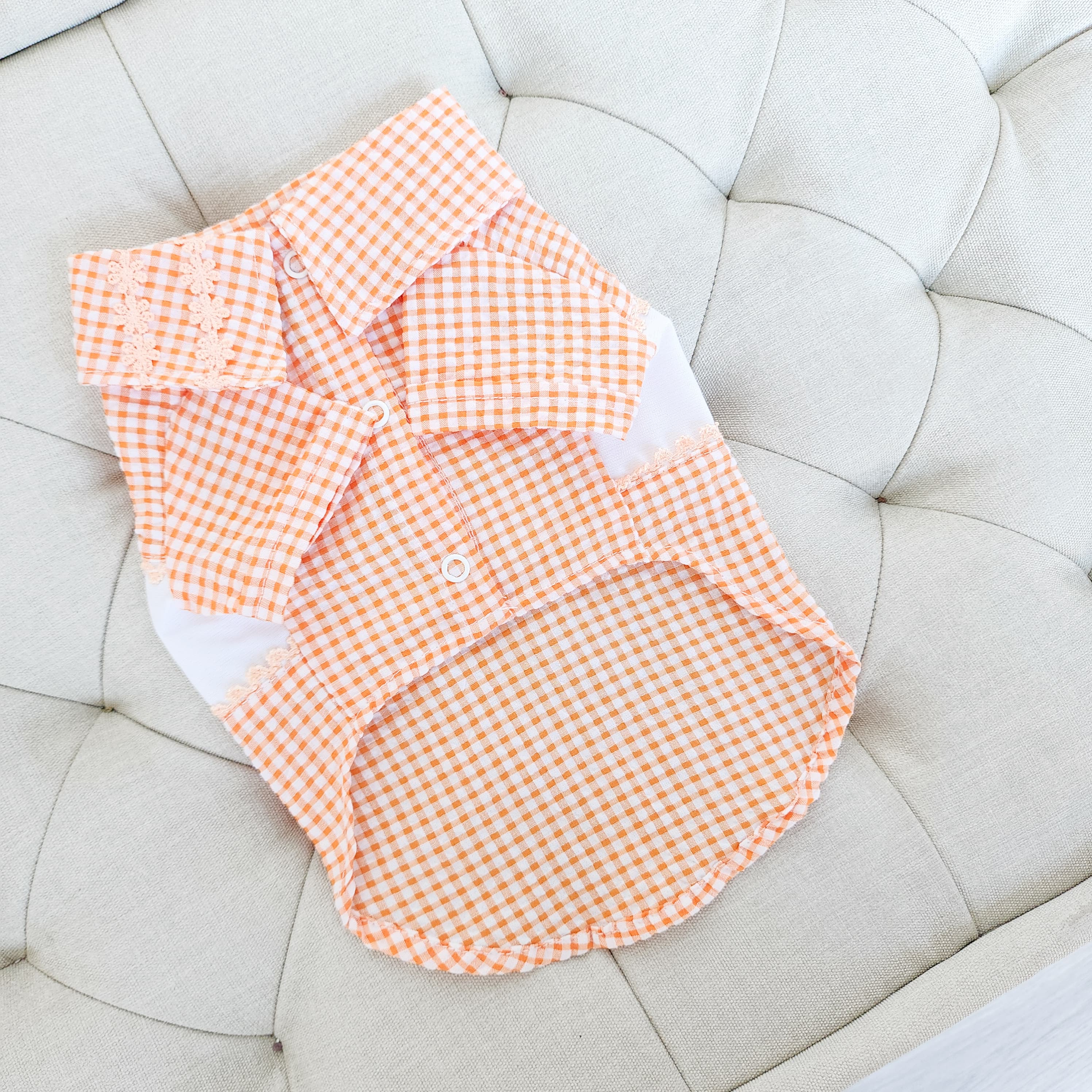 CAMISA DE PASCUA NARANJA