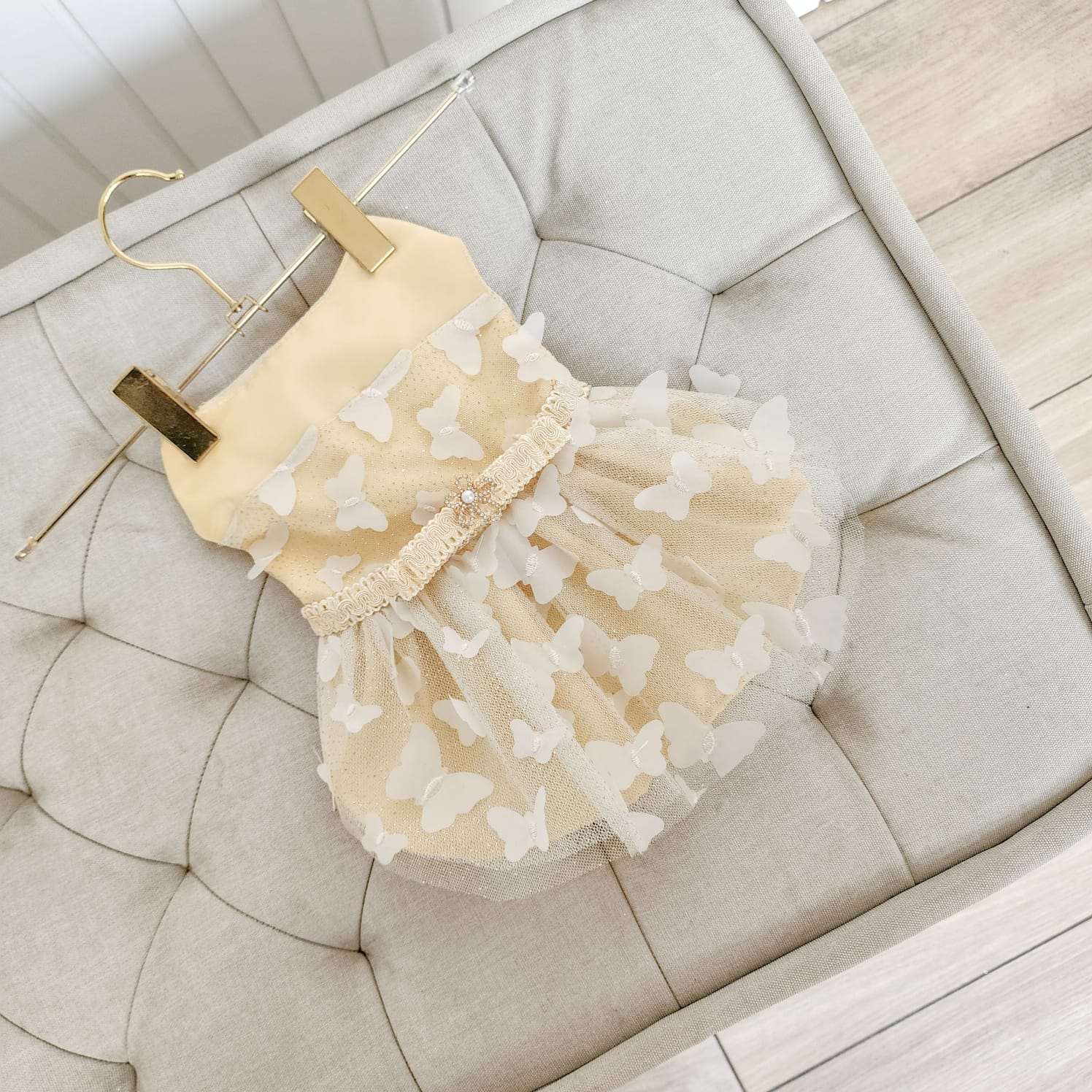 VESTIDO DE GALA AMARILLO