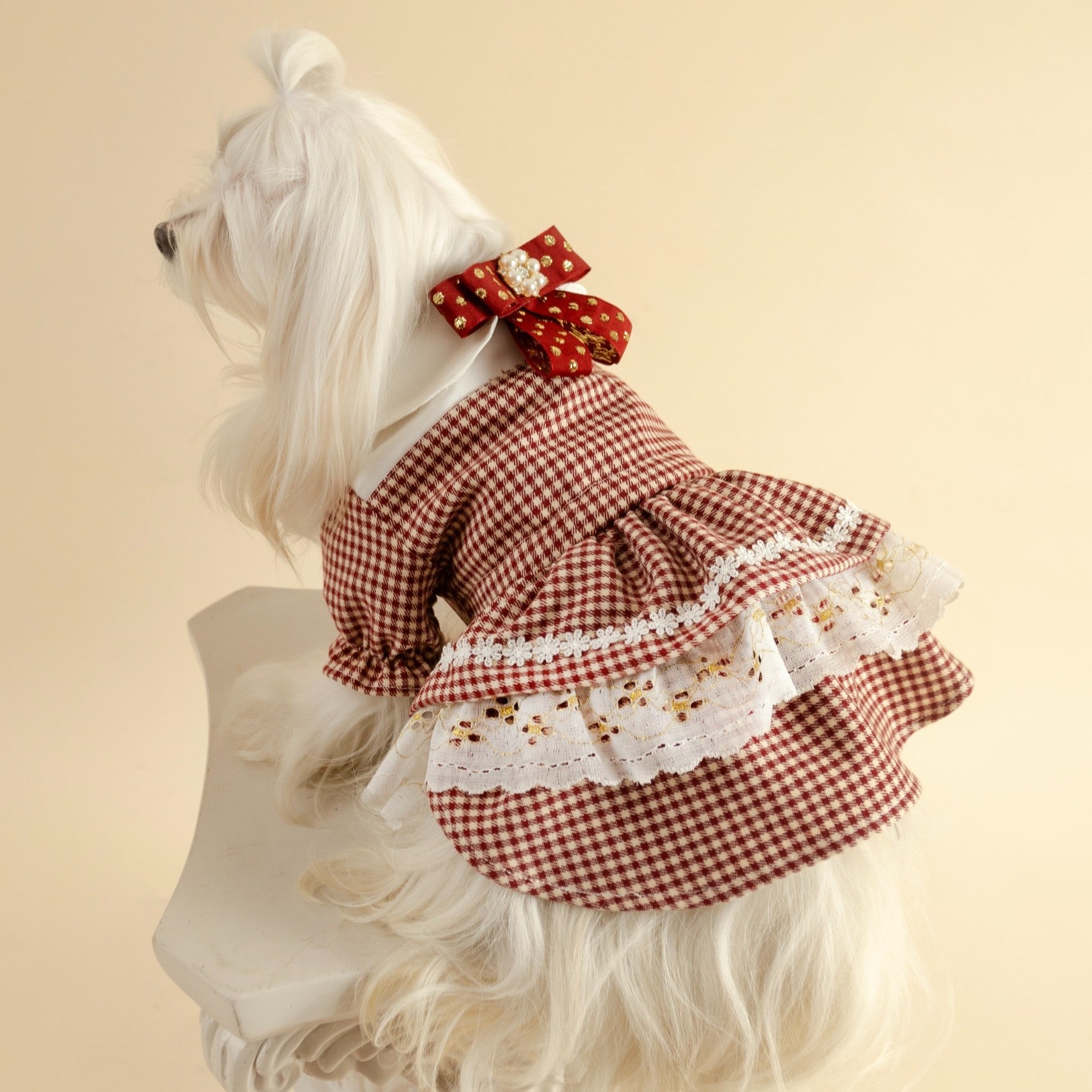 VESTIDO SPORT GUINDA CLASICO