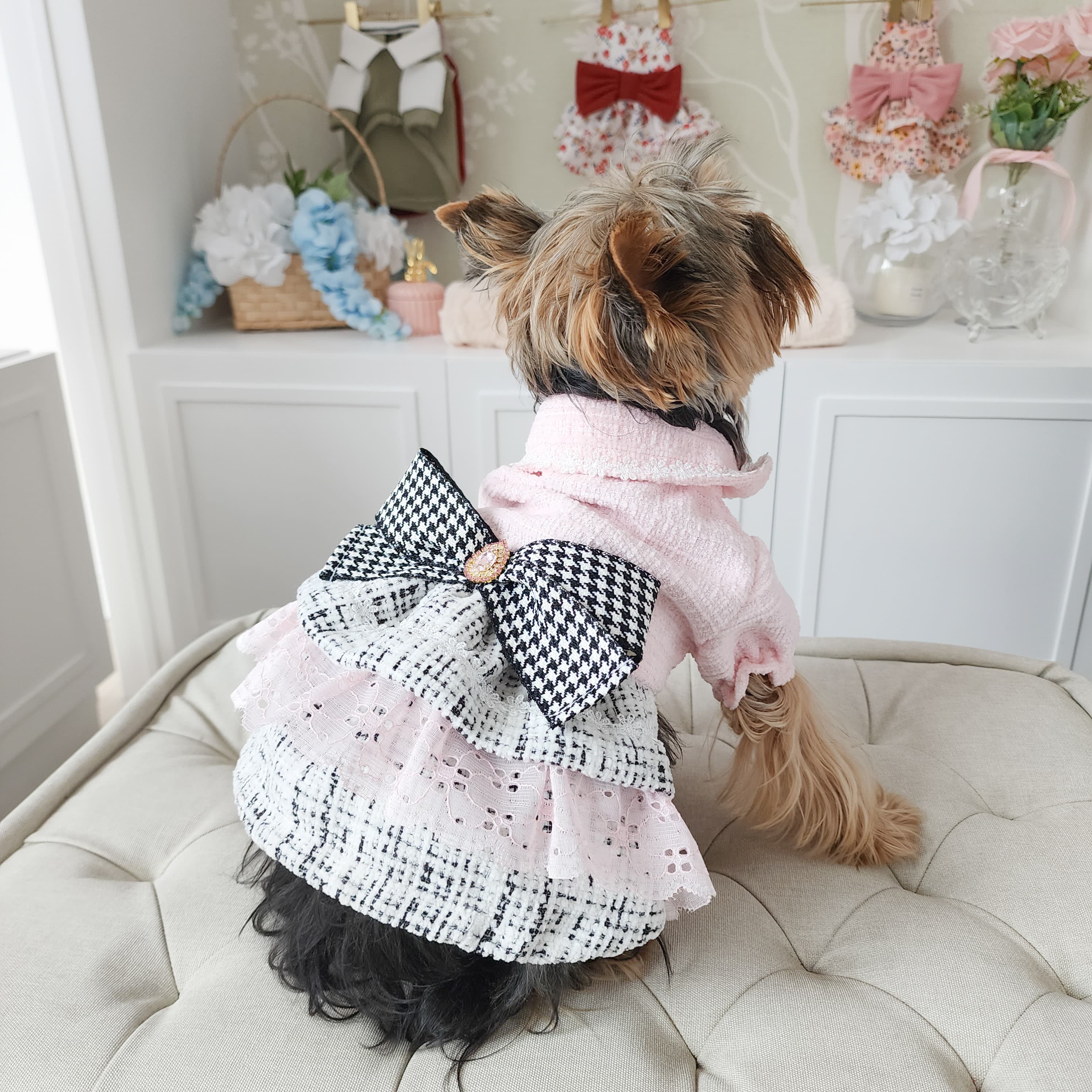 VESTIDO SACO ROSA PREMIUM