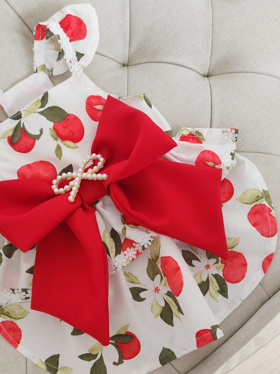 VESTIDO MANZANAS