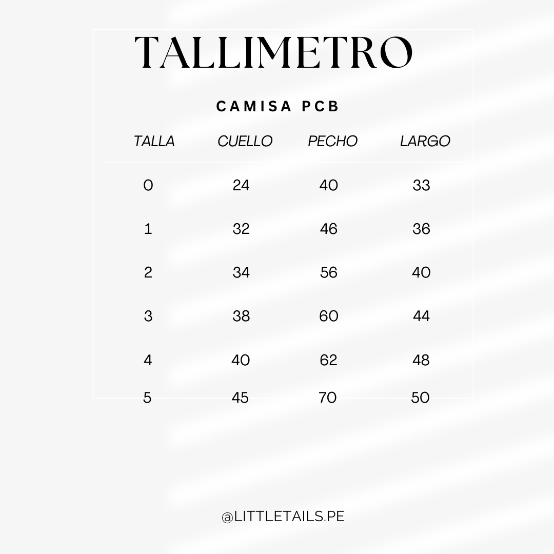 CAMISA PCB CELESTE