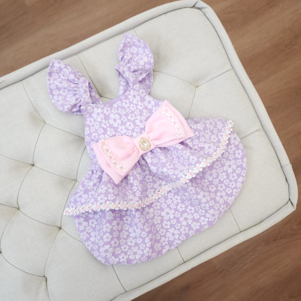 VESTIDO GARDEN LILA
