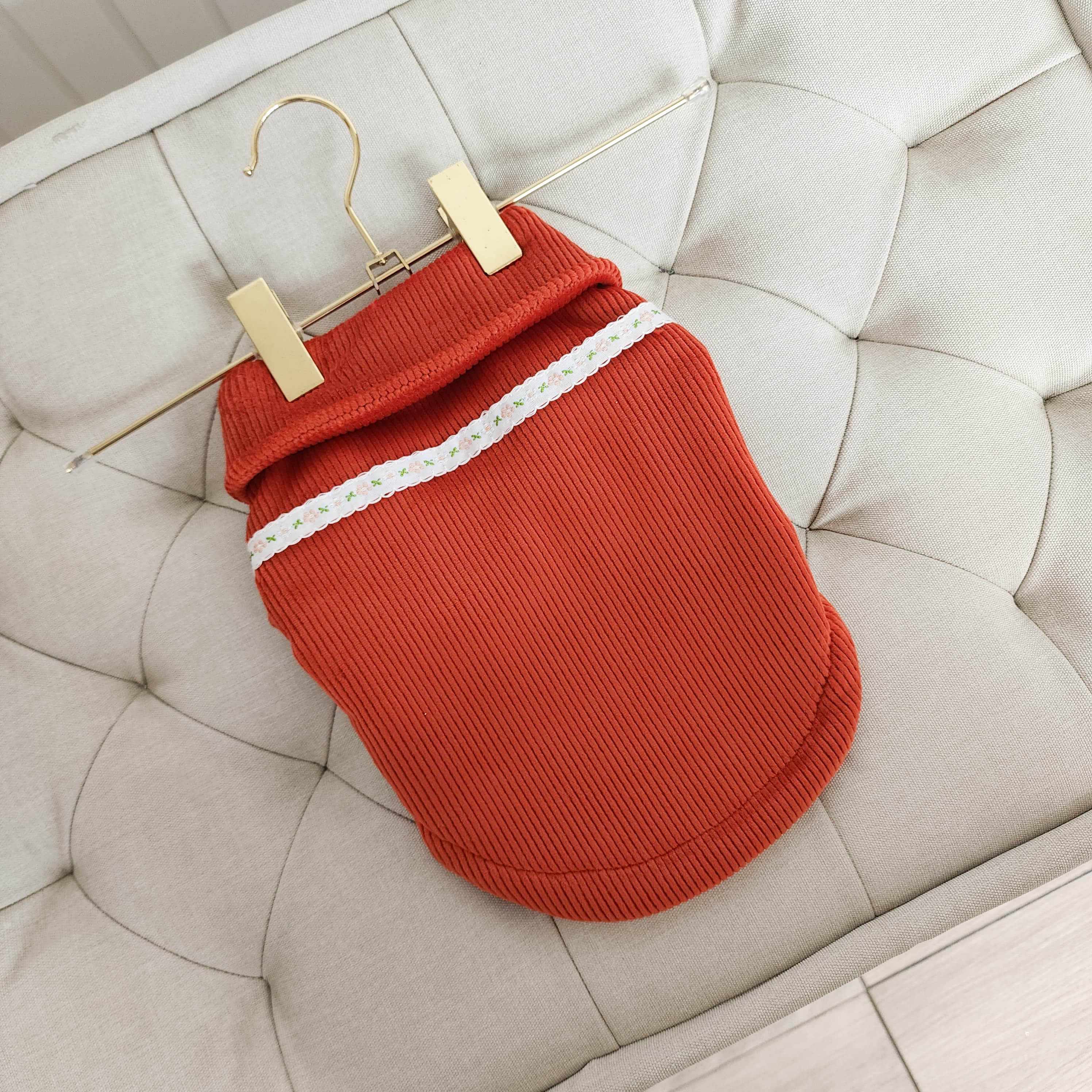 CASACA CORDUROY TERRACOTA
